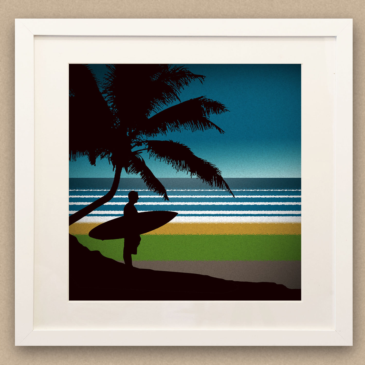Surf Art Prints Diptych